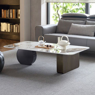 capri rectangular coffee table