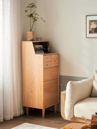 chic sulmo slim chest of drawers