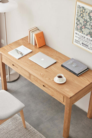 chic zamor study desk with shelves