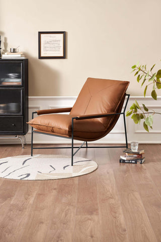 colourful leo metal lounge chair