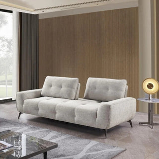 stationary sofa in a modern living room setting