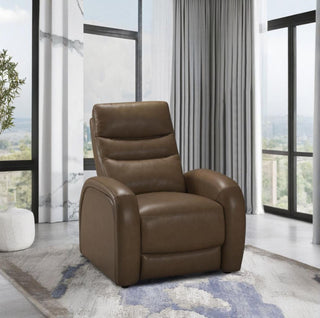 elara full leather recliner armchair
