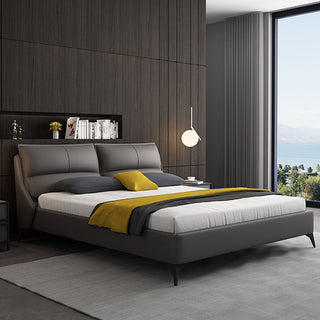 elisa bed frame leather ideas