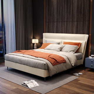 emilia modern queen size bed platform