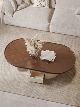 justinian wooden storage coffee table