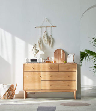 lugo low chest of drawers