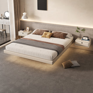 manuela modern bed frame without headboard