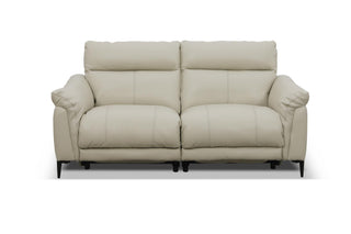 Beige sofa on a white background