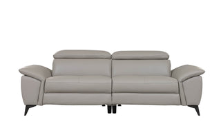 pull up leather annie sofa stationary