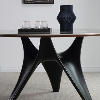 sculpture liked carbon steel table leg