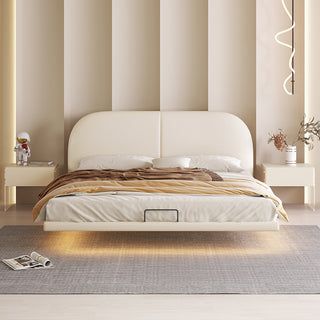 simona white bed frame