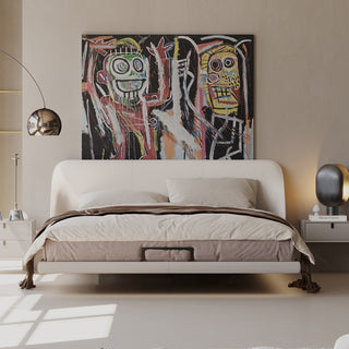 susanna floating storage bed