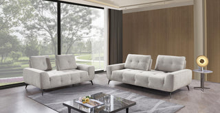 tania light grey lounge fabric sofa