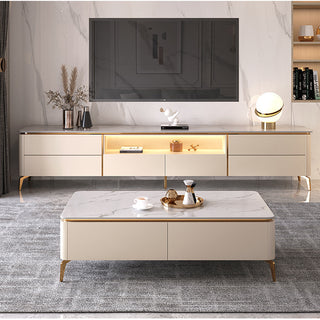 zenith tv console modern sintered stone design