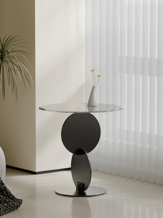 ava glass side table